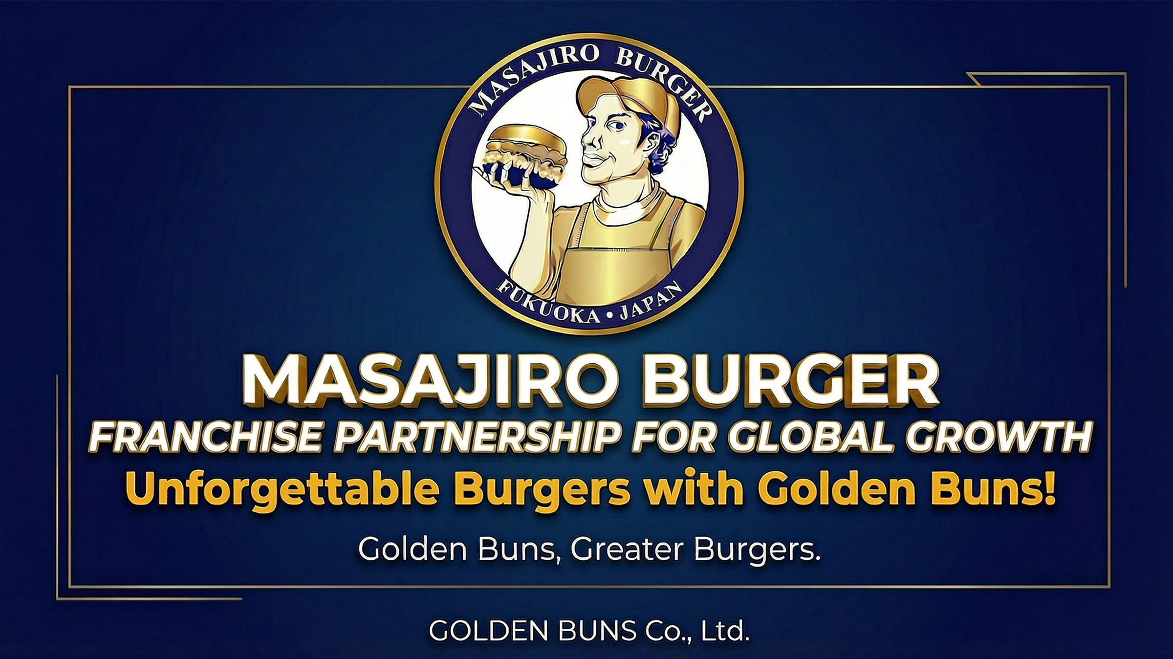 MASAJIRO BURGER FRANCHISE PARTNERSHIP FOR GLOBAL GROWTH